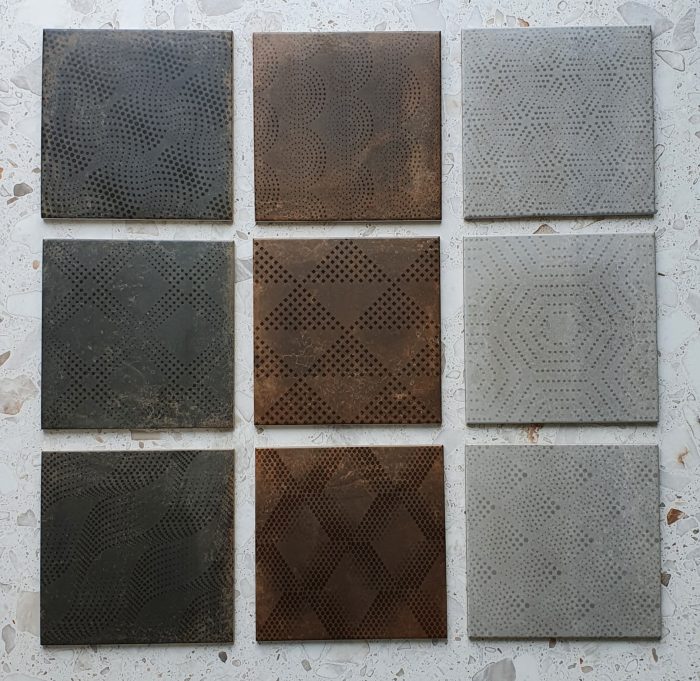 Industrial_Decor_200x200_porcelain_floor_matt_tile_made_in_spain_mitcham_tile_centre_melbourne_tiles_designer_pattern