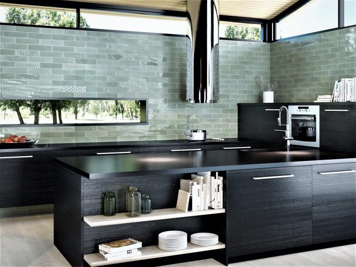 Opal_Turquoise_Gloss_lifestyle_photo_kitchen_ceramic_subway_wall_made_in_spain_green_mitcham_tile_centre_melbourne