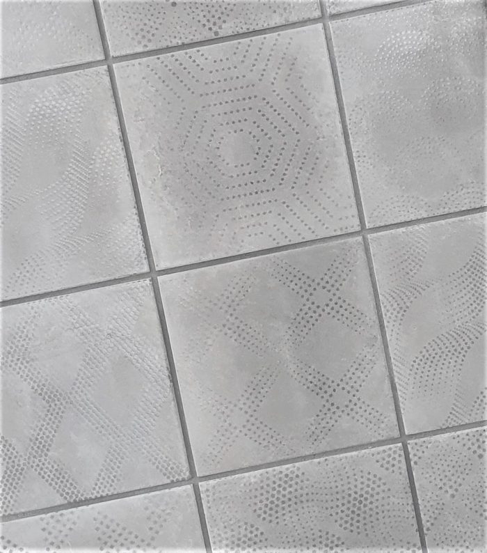 Industrial_Silver_200x200_made_in_spain_porcelain_floor_tile_encaustic_look_decor_designer_mitcham_tile_centre_melbourne_tiles