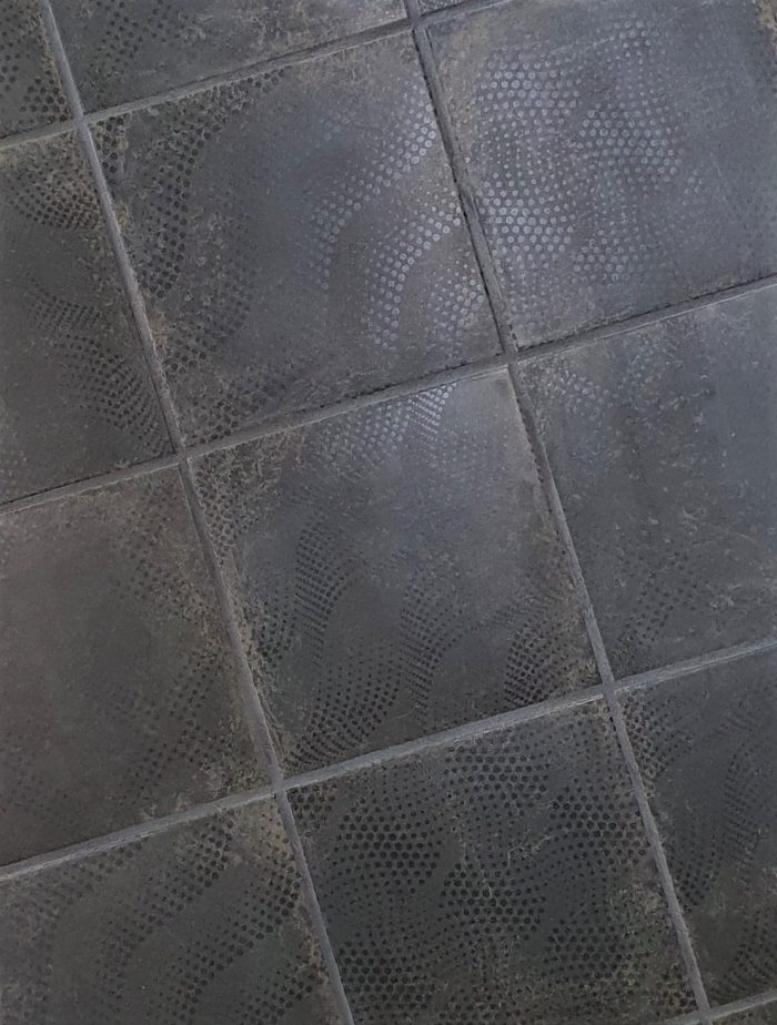 Industrial_Black_200x200_made_in_spain_porcelain_floor_tile_encaustic_look_decor_designer_mitcham_tile_centre_melbourne_tiles