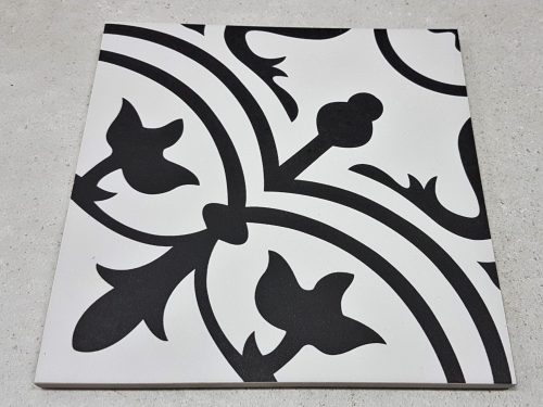 vermont_classic_white_black_encaustic_look_porcelain_floor_tile_cement_Mitcham_tile_centre_nunawading_melbourne