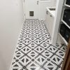 melbourne_vermont_kensington_white_black_encaustic_look_porcelain_floor_tile_cement_Mitcham_tile_centre_nunawading_concrete_matt_lifestyle