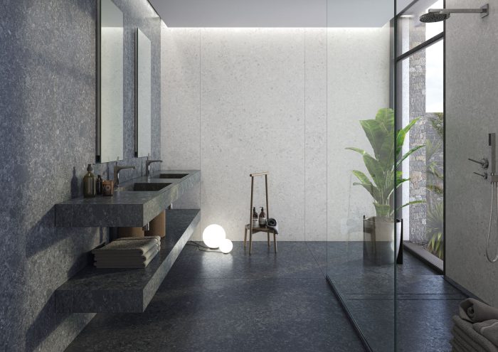 Reload_Anthracite and White_Matt_Rectified_mitcham_tile_centre_porcelain_floor_tile