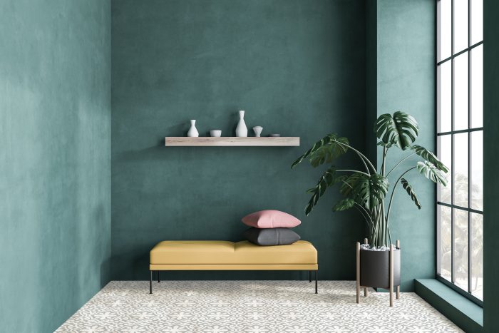 Kenthurst_Soft Sage_300x300_Encaustic_Look_Floor_Tile_Made_In_Australia_Mitcham_Tile_Centre_Tiless_Melbourne